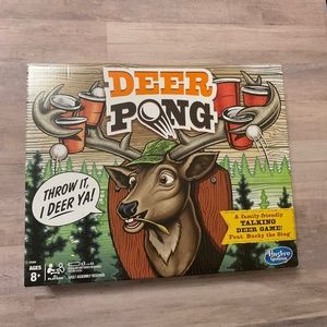 Talking Deer Pong Game